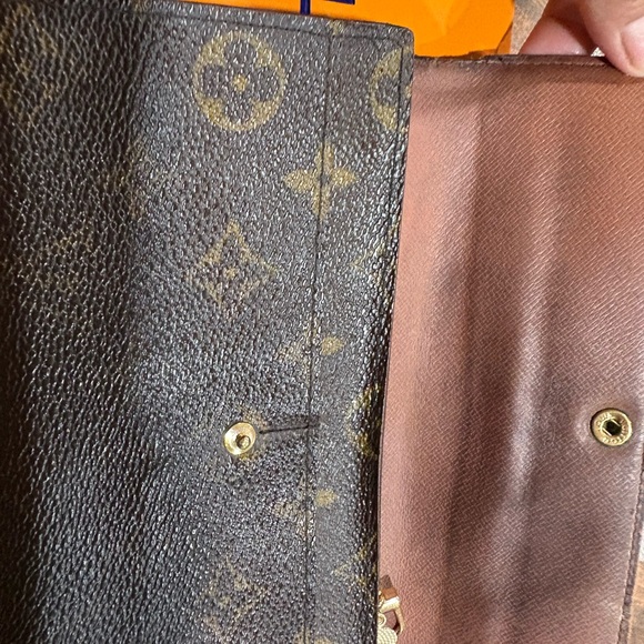Louis Vuitton Dark Brown Monogram Snap Continental Wallet - Picture 7 of 10